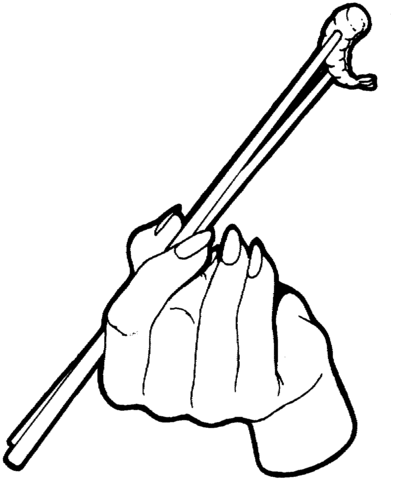 393x480 Eating With Chopsticks Coloring Page Free Printable Coloring Pages