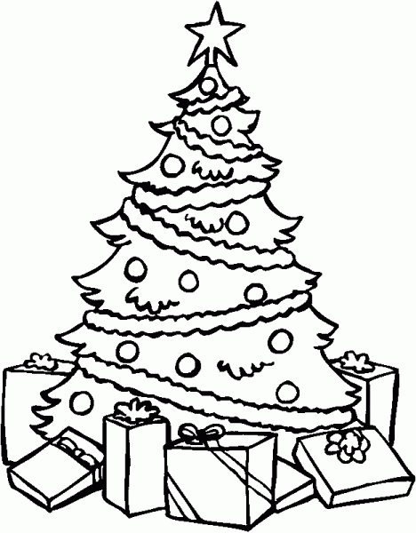 468x600 Pictures Christmas Tree Drawing Pictures,