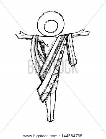 360x470 Hand Drawn Vector Illustration Vector Amp Photo Bigstock