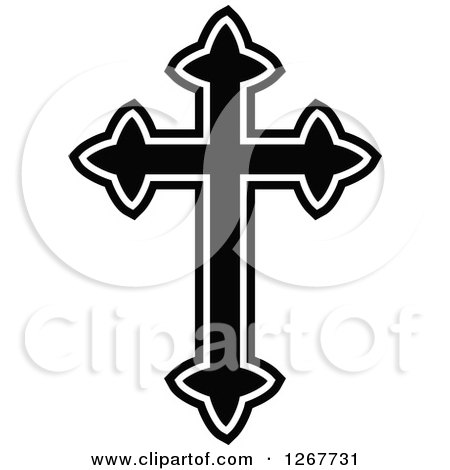 450x470 Royalty Free (Rf) Christian Cross Clipart, Illustrations, Vector