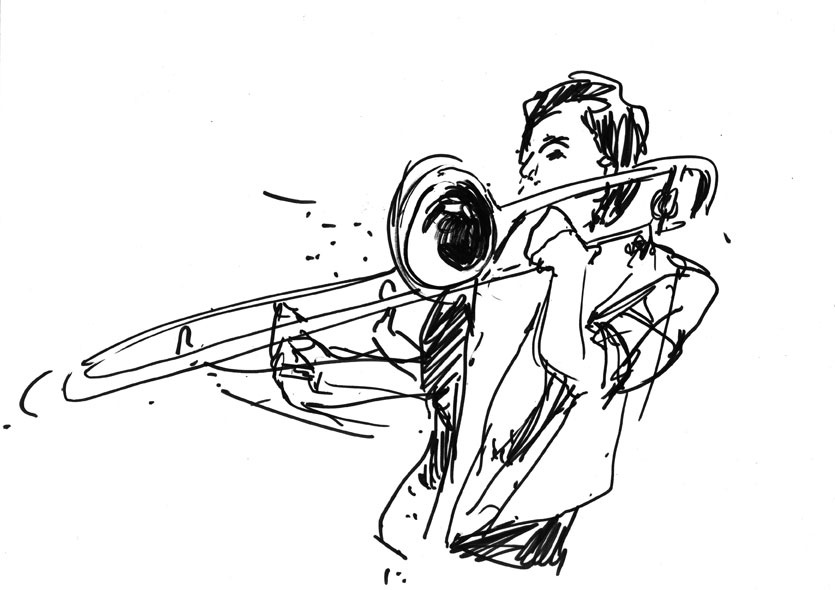 835x590 Christian Barthold Drawing Jazz