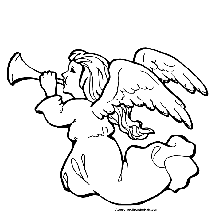 700x700 Coloring Page Christmas Coloring Page Christmas Angel