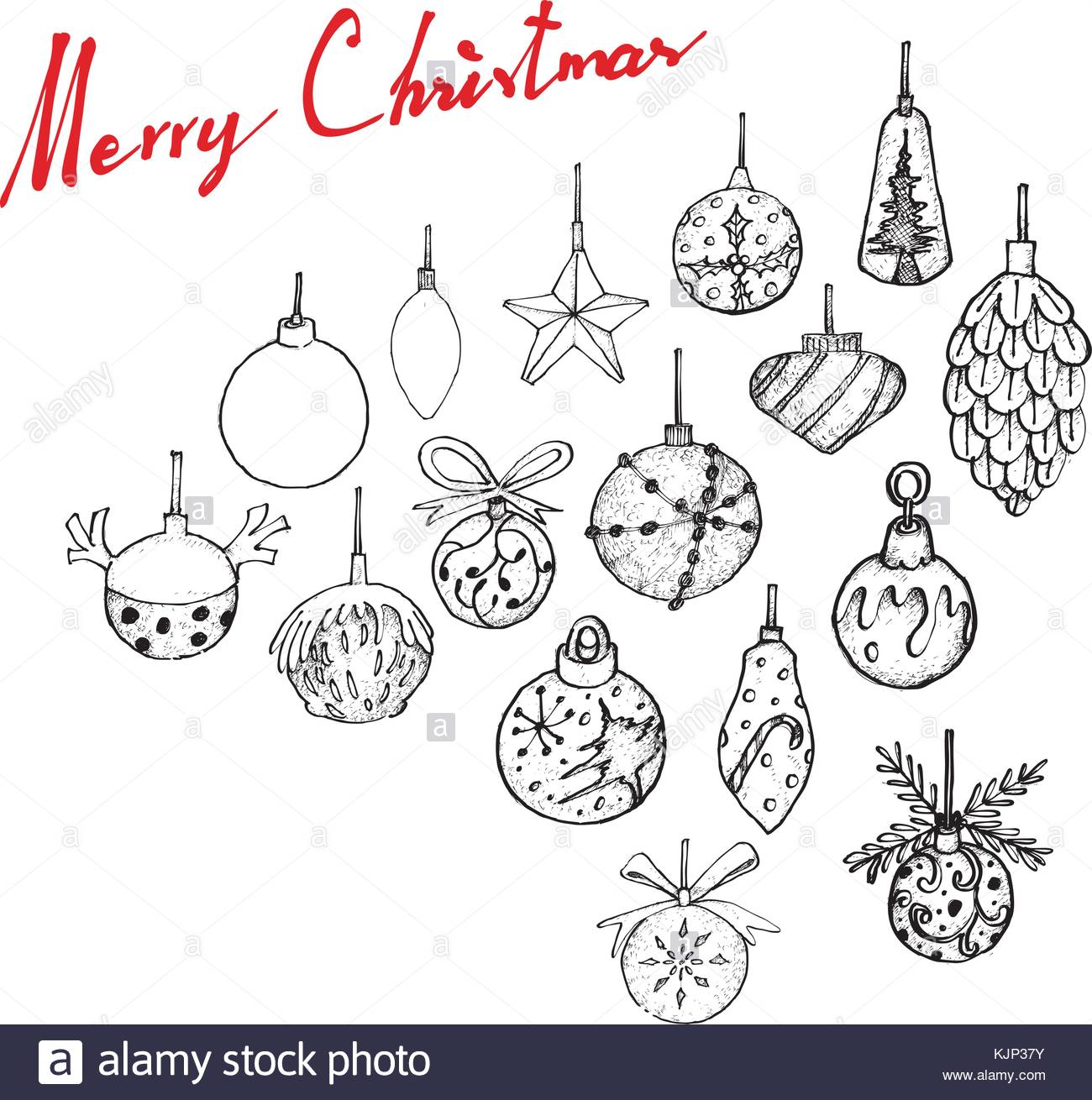 1300x1310 Illustration Hand Drawn Sketch Of Various Style Of Lovely