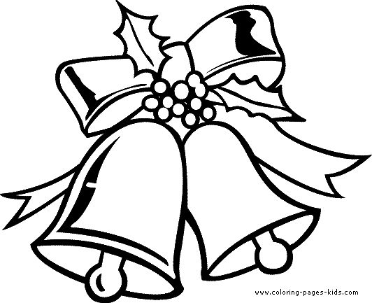 532x433 Christmas Bells Coloring Pages For Kids
