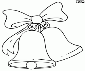 300x250 Christmas Bells Coloring Pages Printable Games