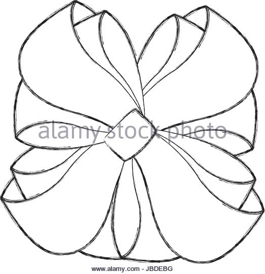 523x540 Gift Bow Sketch Stock Photos Amp Gift Bow Sketch Stock Images