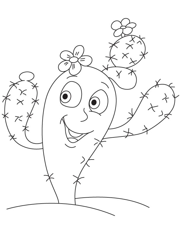 612x792 Christmas Cactus Coloring Page Download Free Christmas Cactus