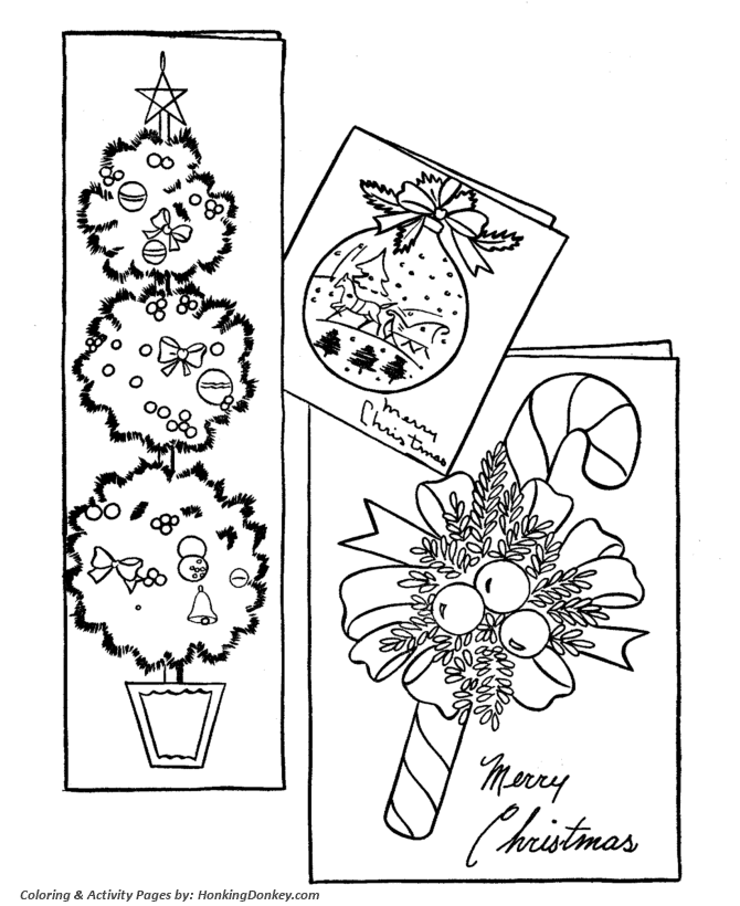 670x820 Christmas Decorations Coloring Pages