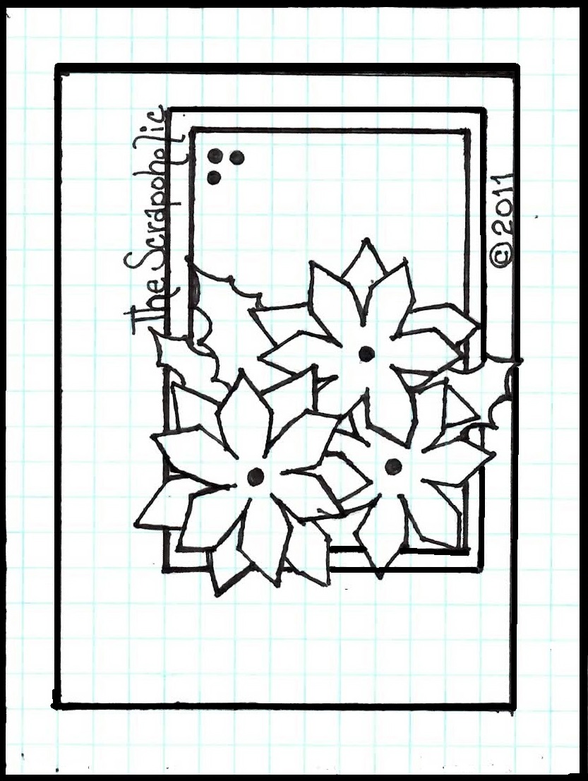 833x1106 The Scrapoholic 30 Days Of Christmas Cards N Sketches ~ Day 16