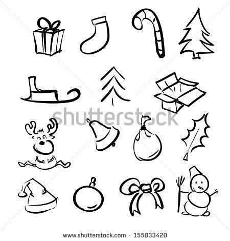 450x470 Simple Christmas Drawings For Cards Merry Christmas Amp Happy New