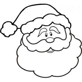 264x264 Christmas Coloring Pages