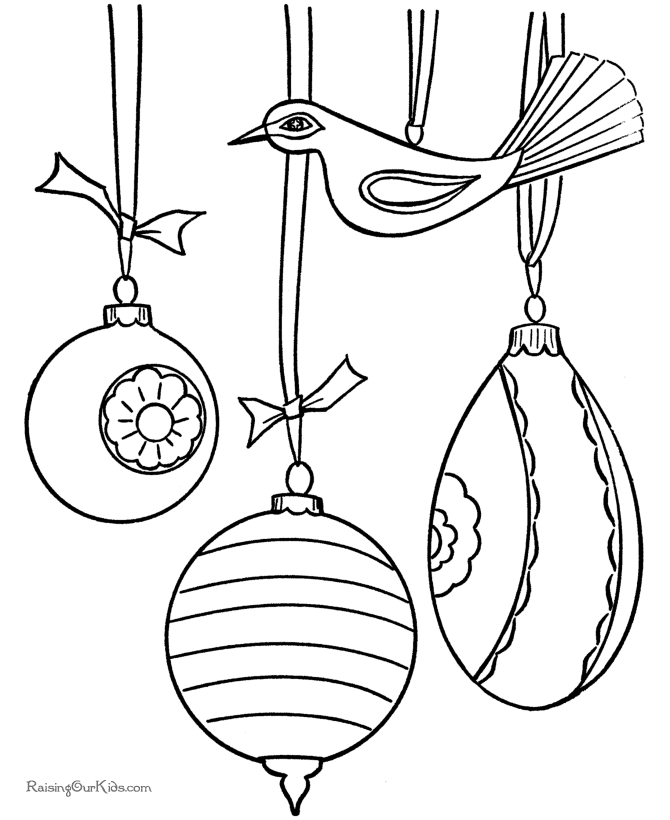 670x820 Christmas Tree Ornaments Drawings Merry Christmas And Happy New