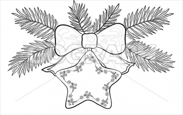 599x378 Christmas Decorations Drawings] Christmas Decorations Drawings