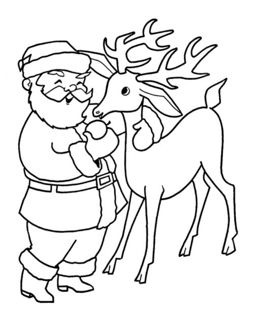 508x622 Drawn Reindeer Wild Christmas