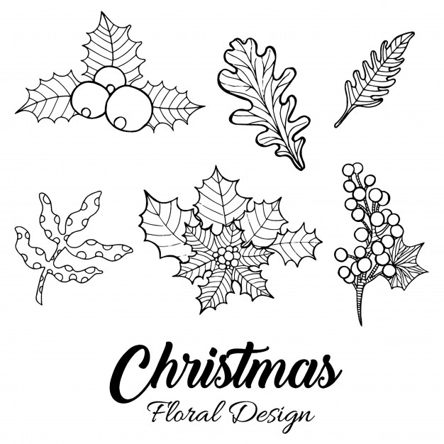 626x626 Christmas Outline Vectors, Photos And Psd Files Free Download