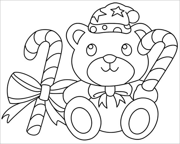 585x467 Christmas Colouring Pages Free Jpeg, Png, Eps Format