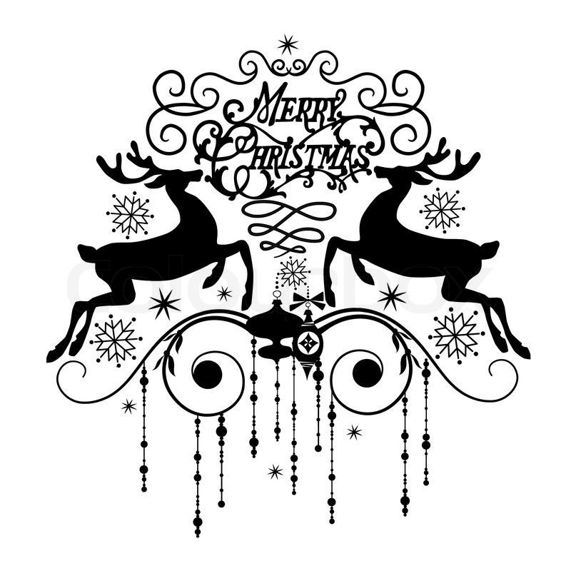 800x800 Black And White Christmas Drawings Fun For Christmas