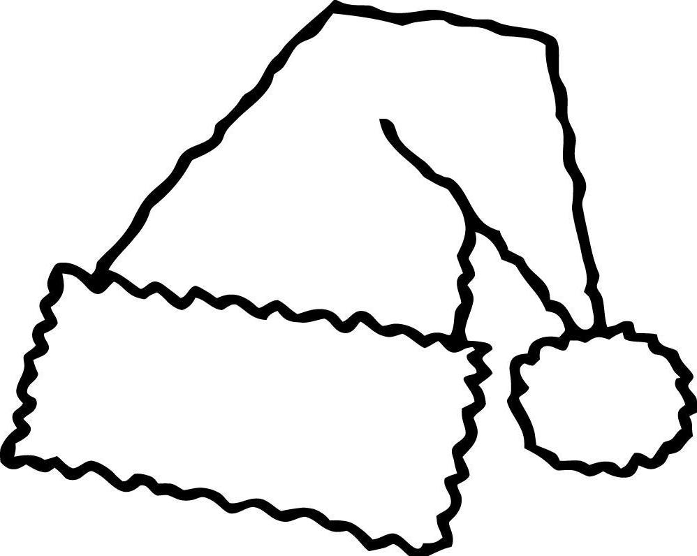 998x796 Drawn Santa Hat Merry Christmas