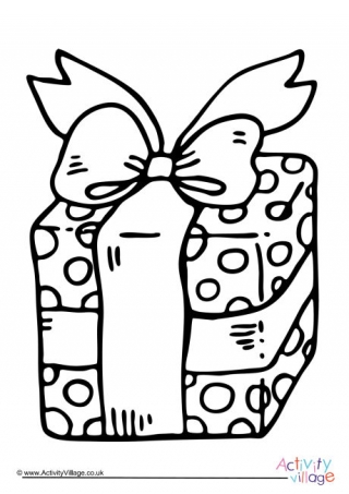 320x453 Christmas Colouring Pages