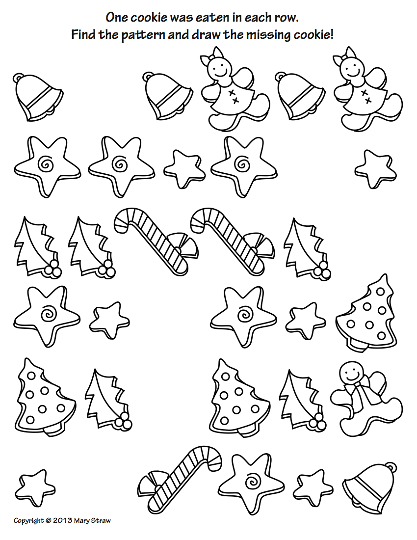 850x1100 Christmas Activity Coloring Pages Christmas Cookies, Activities