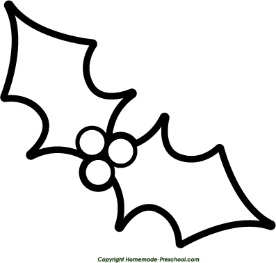 397x378 How To Draw A Mistletoe Group