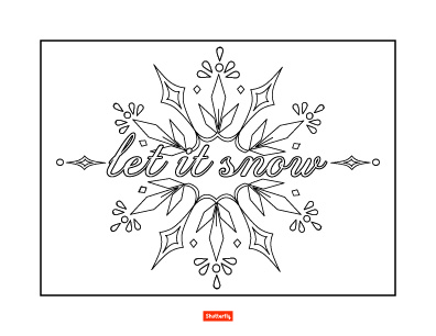 396x306 35 Christmas Coloring Pages For Kids Shutterfly
