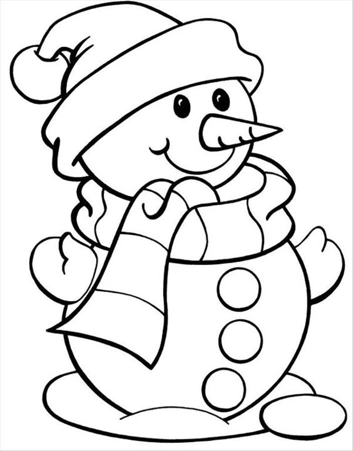 705x900 Merry Christmas Drawing Snowman Pictures