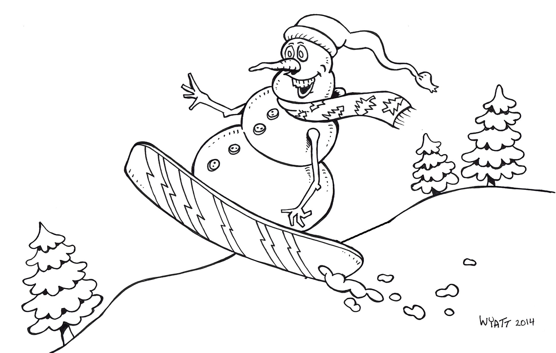 2175x1381 Unbelievable Christmas Colouring Image For Drawing Trends And Kids