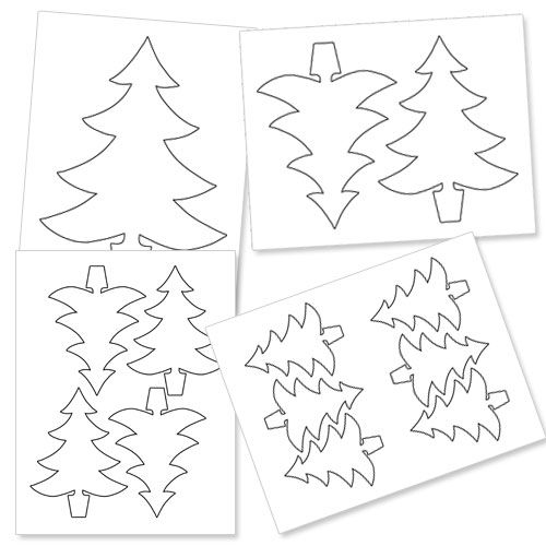500x500 The Best Christmas Tree Outline Ideas On Christmas