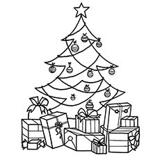 230x230 Top 35 Free Printable Christmas Tree Coloring Pages Online