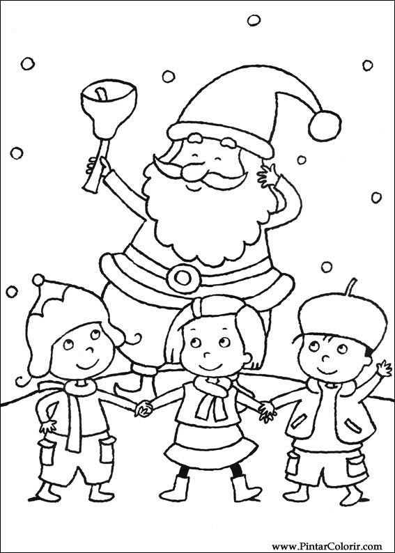 567x794 Drawings To Paint Amp Colour Christmas