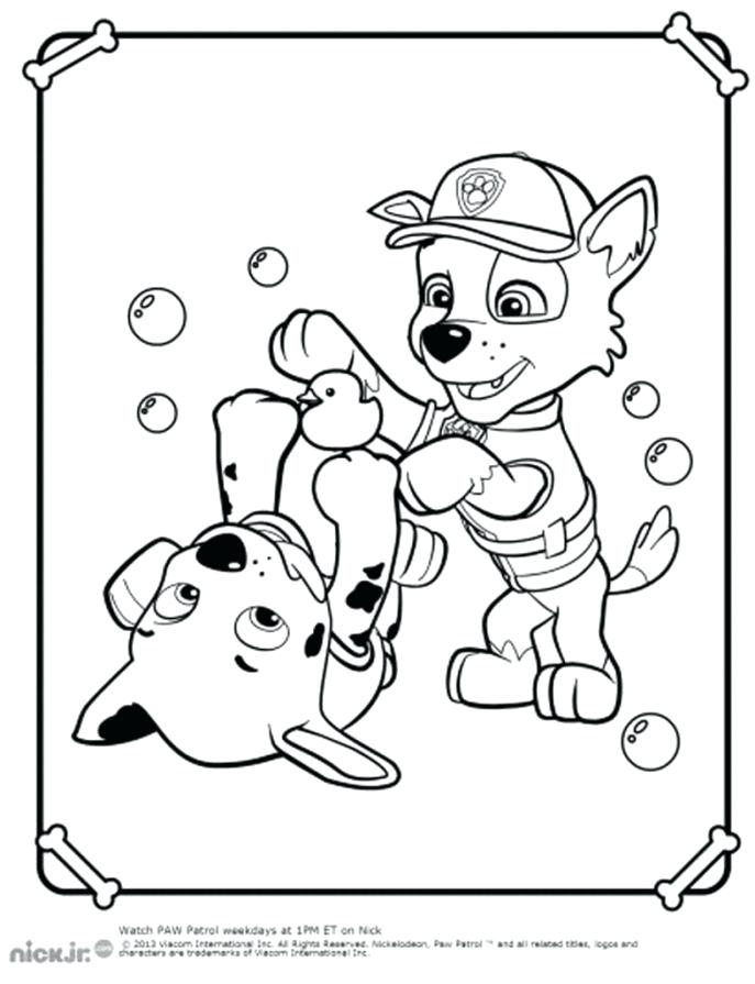 687x895 Nick Jr Christmas Coloring Pages Medium Size Of Paw Patrol Pages