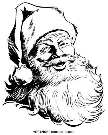 416x520 Christmas Drawings Of Santa Halloween Amp Holidays Wizard