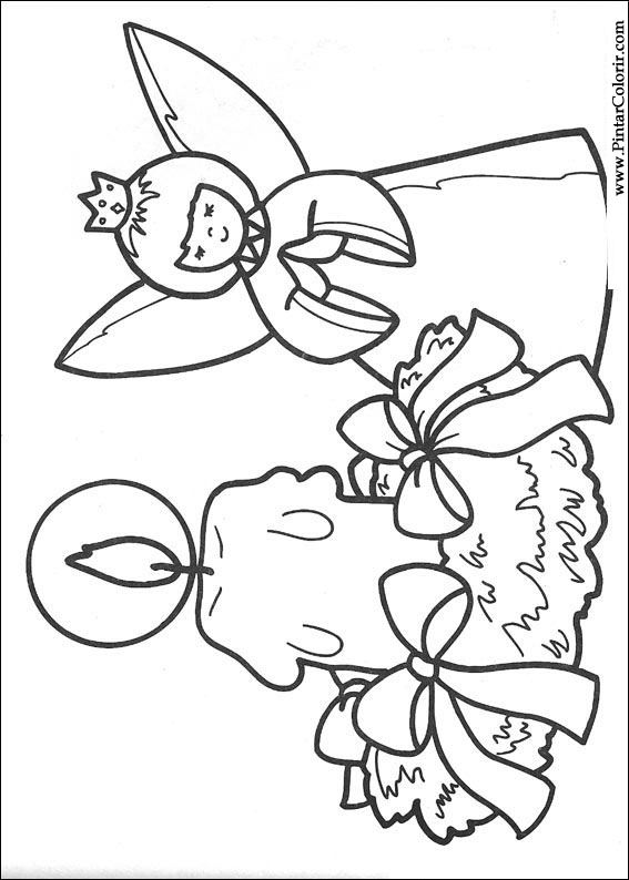 567x794 Drawings To Paint Amp Colour Christmas