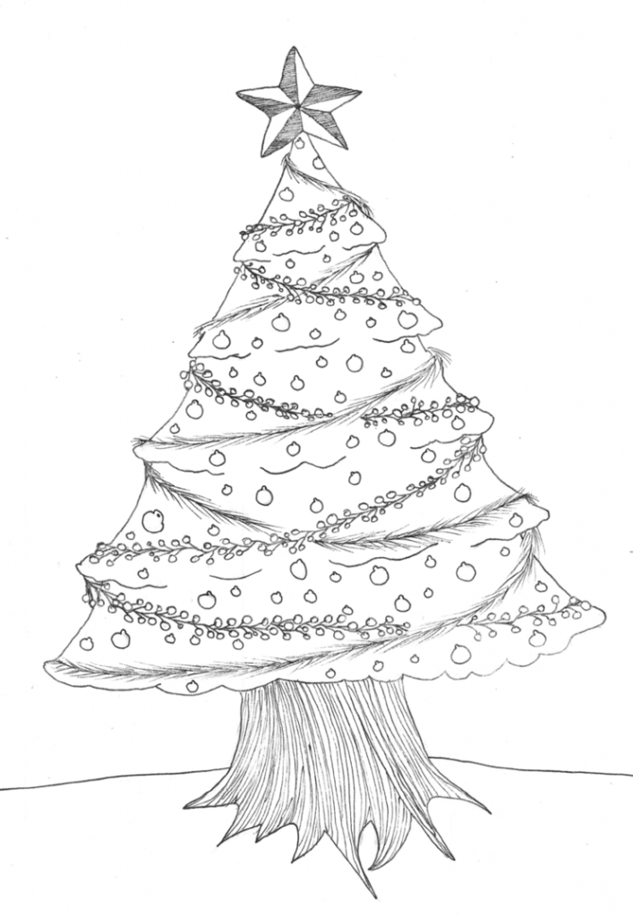 707x1024 Christmas Trees