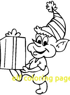 236x319 Elf Coloring Page Coloringpageforkids.co