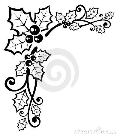 390x450 Christmas Flower Drawings Merry Christmas And Happy New Year 2018