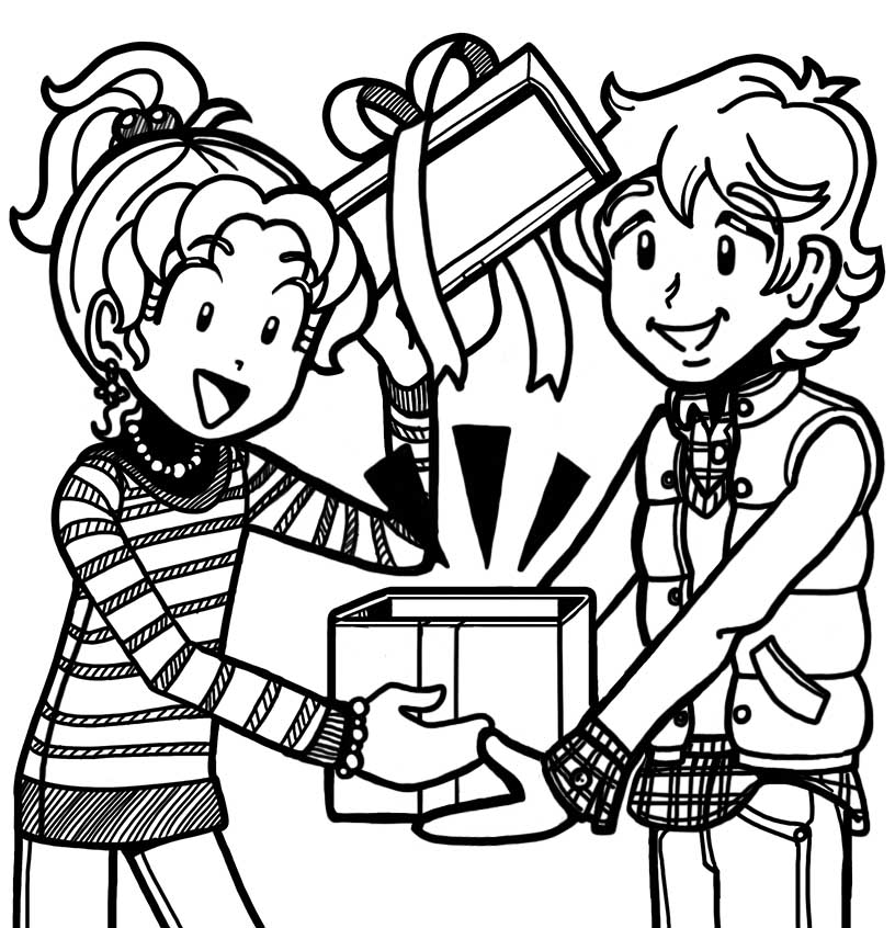 816x846 Fan Story About Brandon's Christmas Gift Dork Diaries