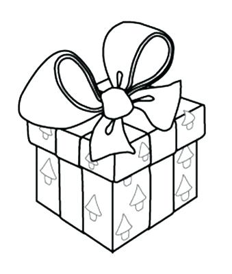 Christmas Gift Drawing at GetDrawings | Free download