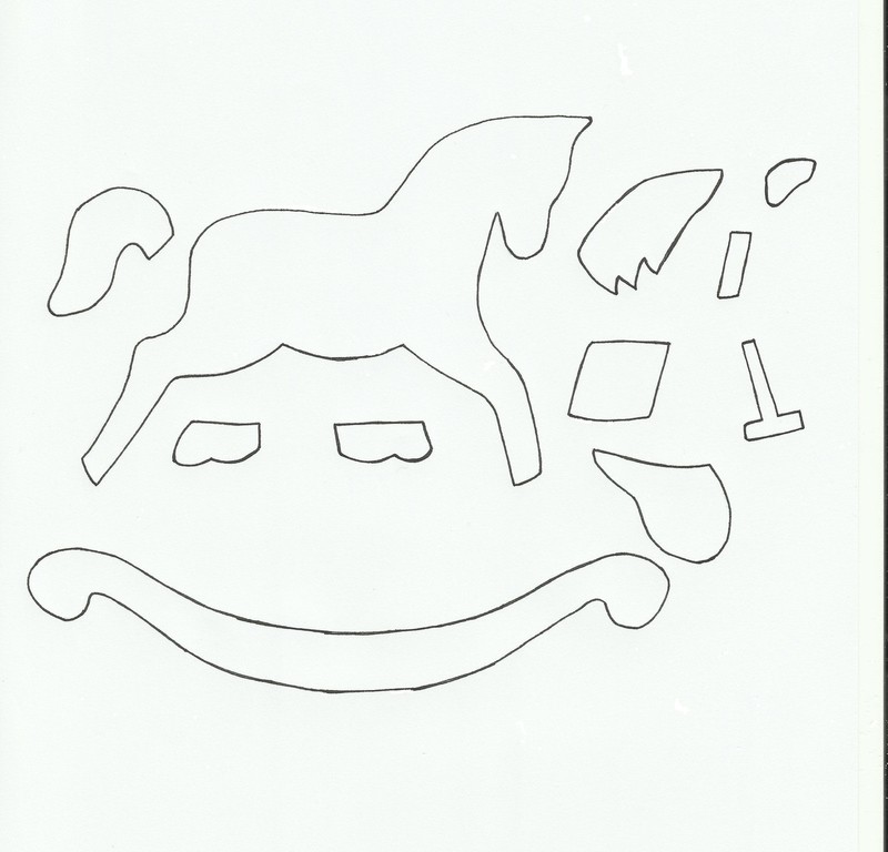 800x768 Christmas Rocking Horse How To Make A Christmas Tree Ornament