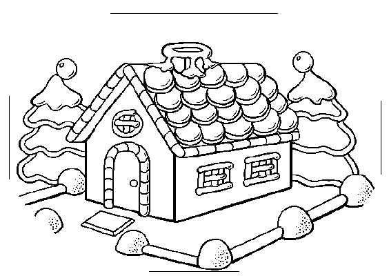 564x400 Coloring Pages Attractive Gingerbread House Coloring Pages Page