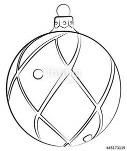 254x300 Christmas Bulb Drawing