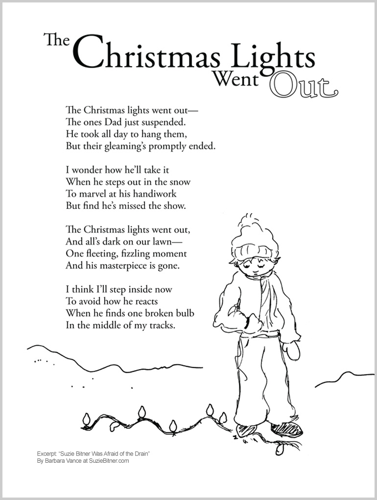 770x1020 The Christmas Lights Went Out Suzie Bitner Was Afraid Of The Drain