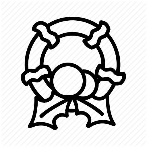 512x512 Cherry, Christmas, Decoration, Leaf, Mistletoe, Wreath, Xmas Icon