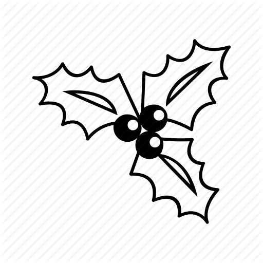 512x512 Christmas, Decoration, Holiday, Holidays, Mistletoe, Santa, Xmas