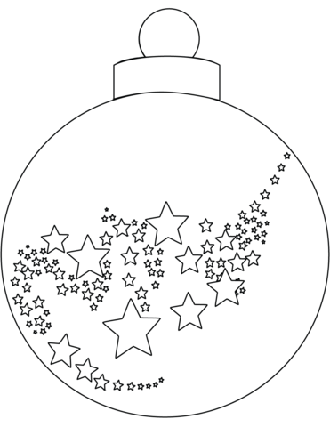 371x480 Christmas Ornament Coloring Page Free Printable Coloring Pages