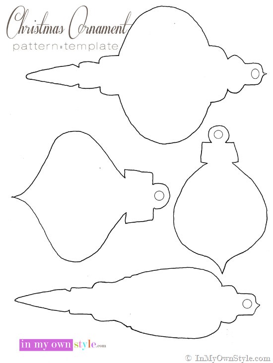 550x732 Ornament Shapes Cut Out