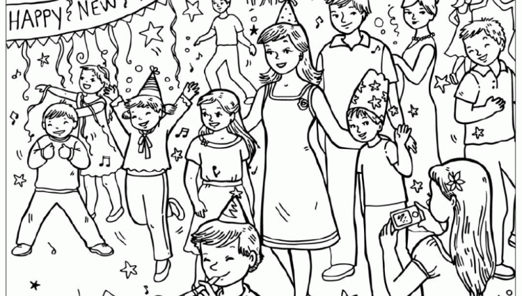 750x425 Party New Year Drawings Merry Christmas Amp Happy New Year 2018 Quotes