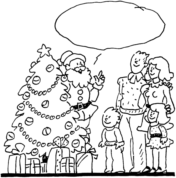 617x621 Christmas Family Coloring Pages Team Colors