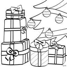 220x220 Christmas Tree Coloring Pages